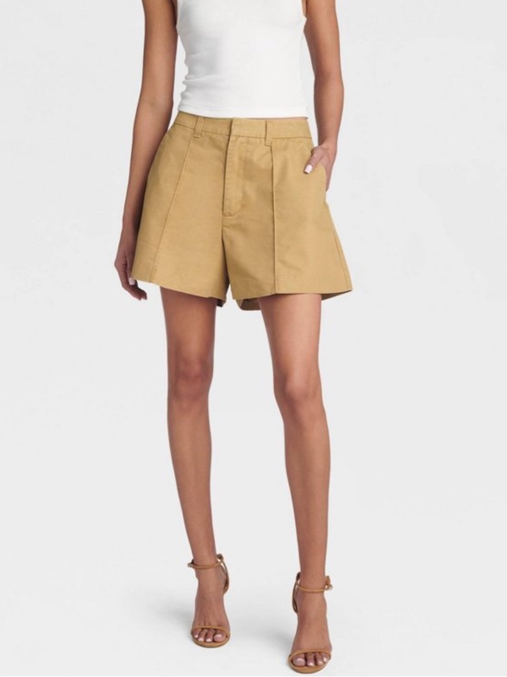 KBB by KAHLANA “The Flared Chino Shorts”